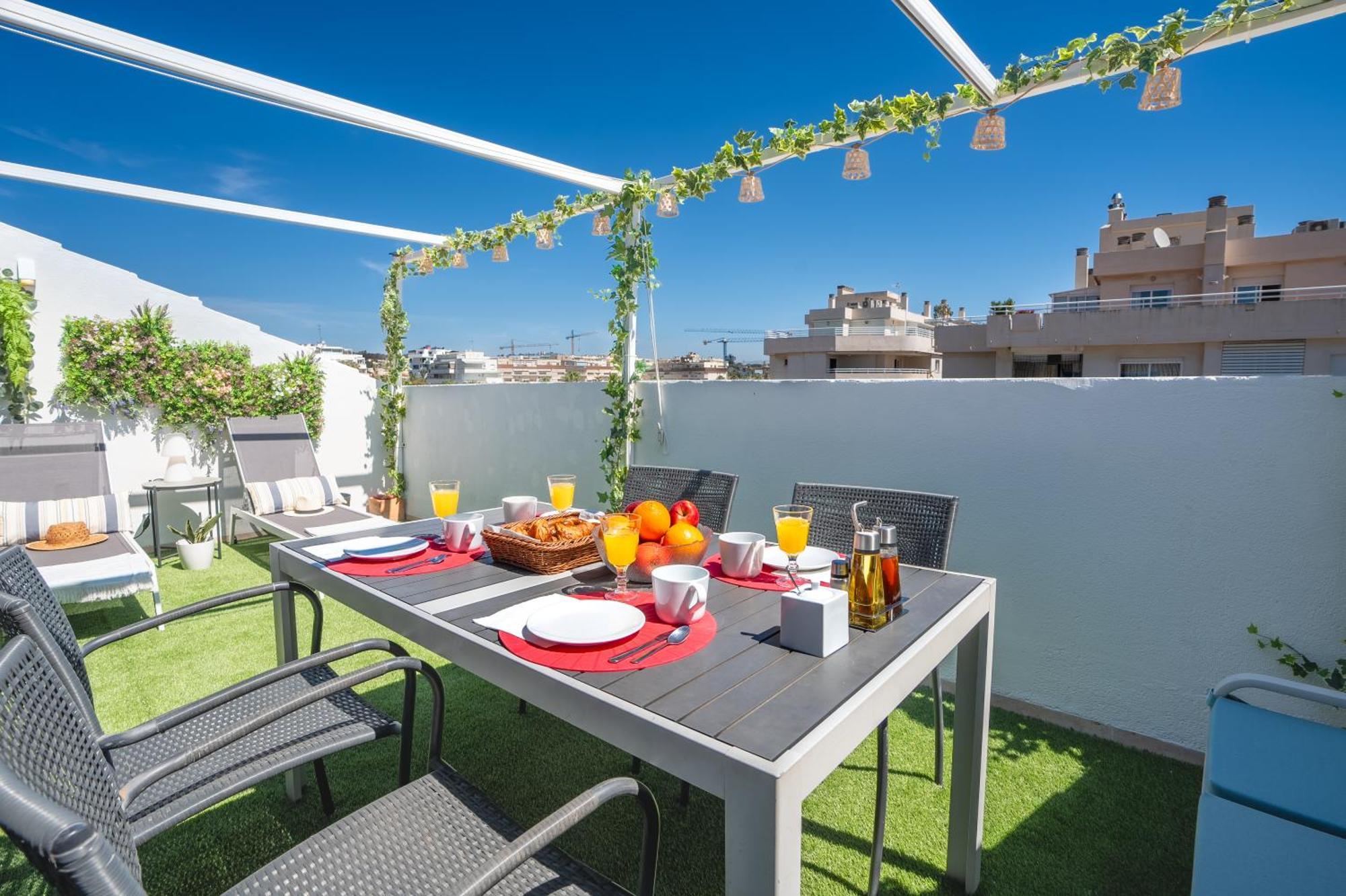 טורמולינוס Penthouse With Sea Views Los Alamos מראה חיצוני תמונה
